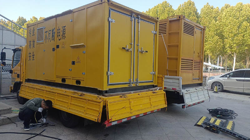 隆安柴油发电机组和UPS电源配合使用时的注意事项